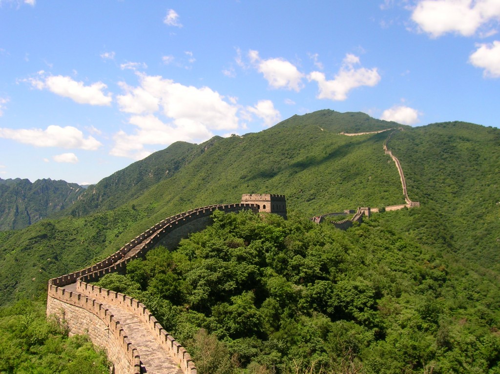 Velká čínská zeď - autor fotografie: Nicolas M. Perrault, Wikipedia